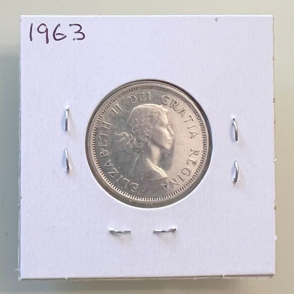 Canada 1962, 1963, 1964 & 1965 Silver 25¢ Quarters! 4 coins total - Picture 6 of 13